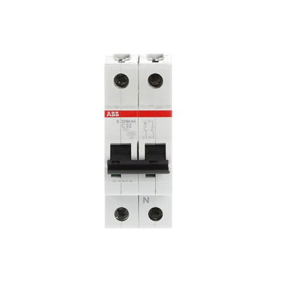 Miniature Circuit Breaker - S200M - 1P+N - 32 A - C - (AC) 10 kA