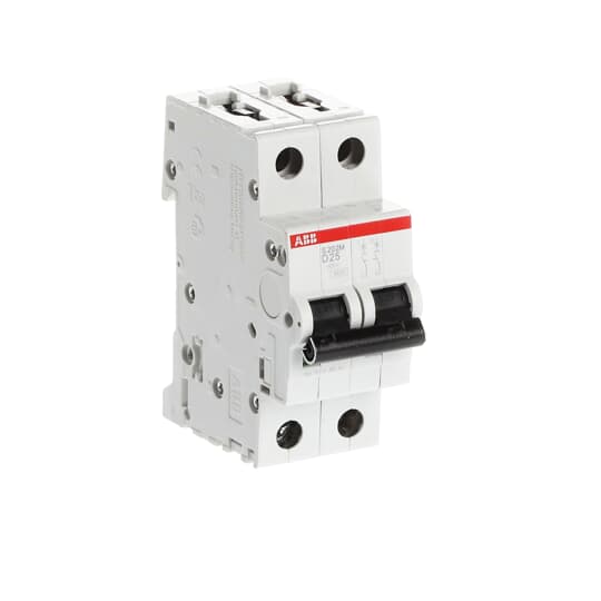 Miniature Circuit Breaker - S200M - 2P - 25 A - D - (AC) 10 kA