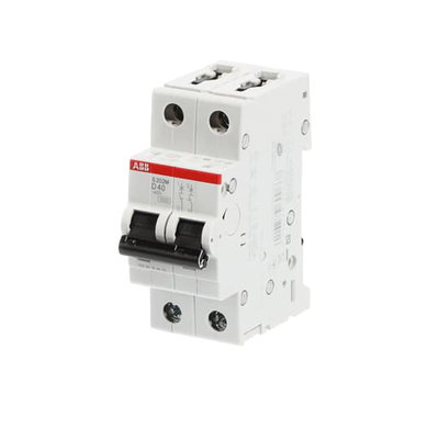Miniature Circuit Breaker - S200M - 2P - 40 A - D - (AC) 10 kA