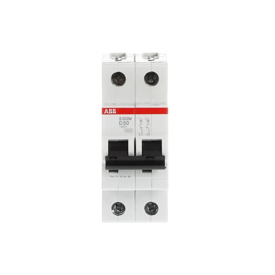 Miniature Circuit Breaker - S200M - 2P - 50 A - D - (AC) 10 kA – Image 2 of 3