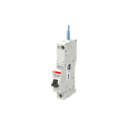Residual Current Circuit Breaker with Overcurrent Protection DSE201 M - 1P+N - 30 mA - 50 A - C - Type A – Image 3 of 3