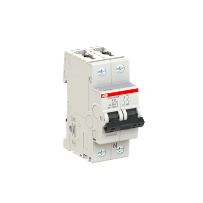 Miniature Circuit Breaker - ST200M - 1P+N - 6 A - B