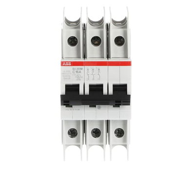 Miniature Circuit Breaker - SU200M - 3P - 16 A - C - (400 V AC) 11.2 kA