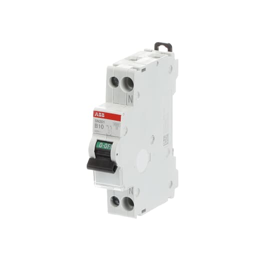 Miniature circuit breaker - SN201 - 1P+N - 10 A - B - (230 V) 6 kA – Image 3 of 3