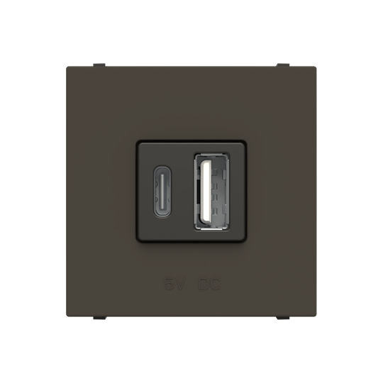 USB charger Anthracite - Zenit BS – Image 2 of 3