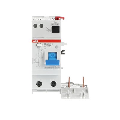 Residual Current Device Block DDA200 - 2P - 100 mA - 25 A - Type A