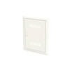 Enclosure accessories  UK600 accessories, 24 modules, 2 row(s), IP30,  Door: Single, Dimensions: 497 mm x 384 mm x 33 mm