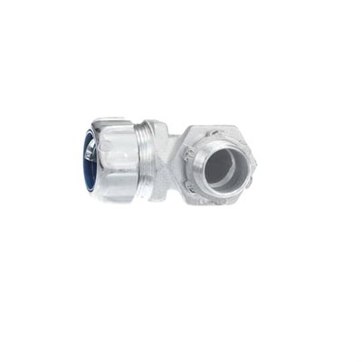 1/2IN 90D LT NONINSUL CONN ALUM