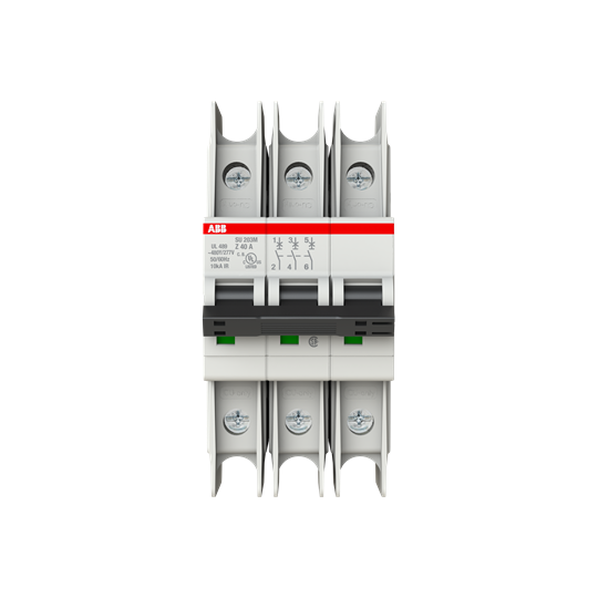 Miniature Circuit Breaker - SU200M - 3P - 40 A - Z - (400 V AC) 11.2 kA – Image 2 of 3
