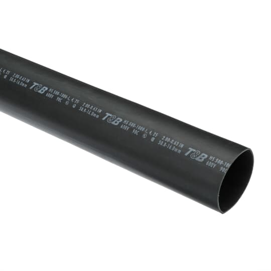 HVYWALL HTSHK 3:1 BLK 500-1000 48IN