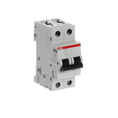 Miniature Circuit Breaker - S200M - 2P - 8 A - C - (AC) 10 kA