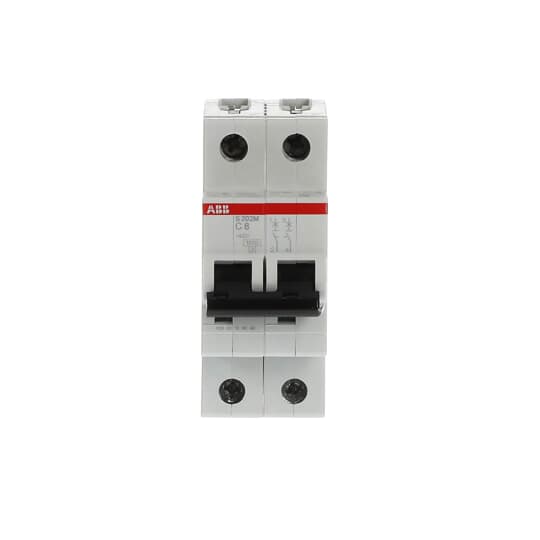 Miniature Circuit Breaker - S200M - 2P - 8 A - C - (AC) 10 kA – Image 2 of 3