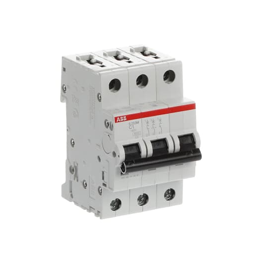 Miniature Circuit Breaker - S200M - 3P - 1 A - C - (AC) 10 kA – Image 2 of 3
