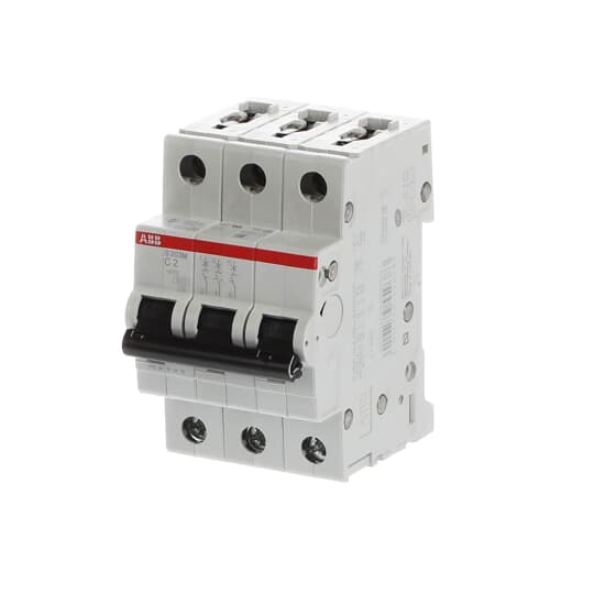 Miniature Circuit Breaker - S200M - 3P - 2 A - C - (AC) 10 kA – Image 3 of 3