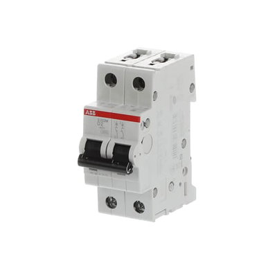Miniature Circuit Breaker - S200M - 2P - 2 A - D - (AC) 10 kA