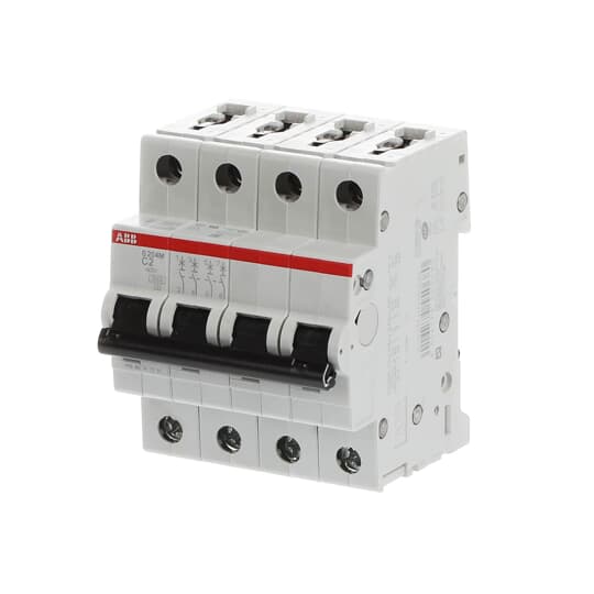 Miniature Circuit Breaker - S200M - 4P - 2 A - C - (AC) 10 kA