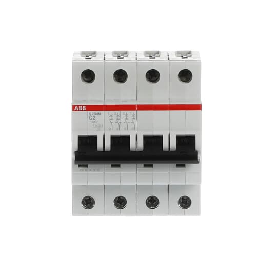 Miniature Circuit Breaker - S200M - 4P - 2 A - C - (AC) 10 kA – Image 2 of 3
