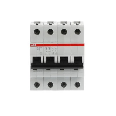 Miniature Circuit Breaker - S200M - 4P - 2 A - C - (AC) 10 kA