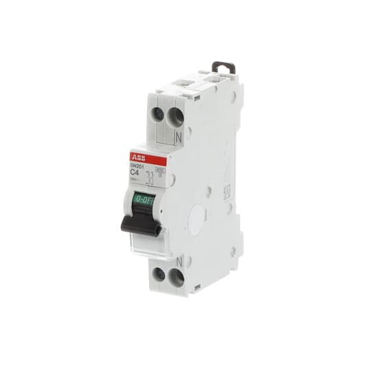 Miniature circuit breaker - SN201 - 1P+N - 4 A - C - (230 V) 6 kA – Image 3 of 3