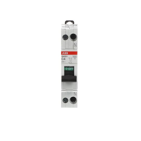 Miniature circuit breaker - SN201 - 1P+N - 4 A - C - (230 V) 6 kA – Image 2 of 3