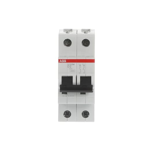 Miniature Circuit Breaker - S200M - 2P - 2 A - D - (AC) 10 kA – Image 2 of 3