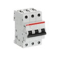 Miniature Circuit Breaker - S200M - 3P - 6 A - D - (AC) 10 kA
