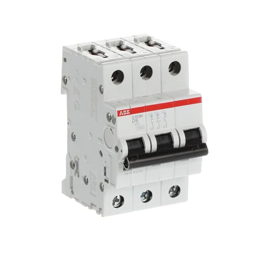 Miniature Circuit Breaker - S200M - 3P - 6 A - D - (AC) 10 kA – Image 2 of 3