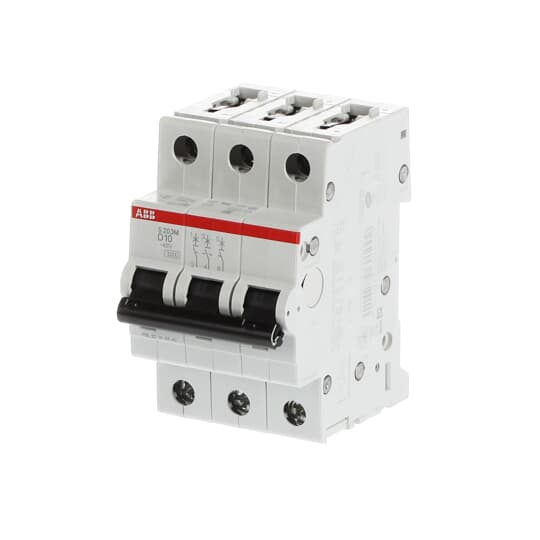 Miniature Circuit Breaker - S200M - 3P - 10 A - D - (AC) 10 kA – Image 3 of 3