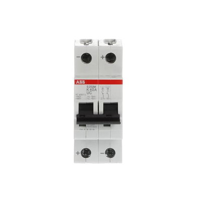 Miniature Circuit Breaker - S200MUC - 2P - 40 A - K - (AC) 10 kA