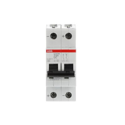 Miniature Circuit Breaker - S200MUC - 2P - 6 A - Z - (AC) 10 kA