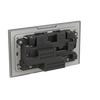 Socket outlet BS with USB Antique Gold - Millenium