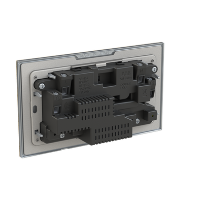 Socket outlet BS with USB Antique Gold - Millenium