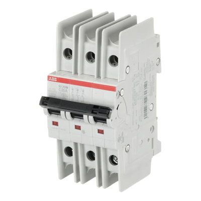 Miniature Circuit Breaker - SU200M - 3P - 25 A - C - (400 V AC) 11.2 kA