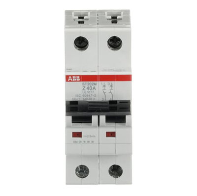 Miniature Circuit Breaker - ST200M - 2P - 40 A - Z