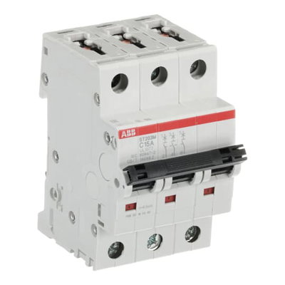 Miniature Circuit Breaker - ST200M - 3P - 15 A - C