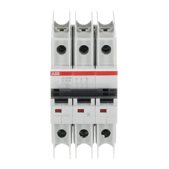 Miniature Circuit Breaker - SU200M - 3P - 50 A - K - (400 V AC) 11.2 kA – Image 2 of 4