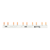 BR-S 2/10/10H, PIN Busbar 2P 10mm2 10 PINs+Aux