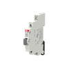 Luminous Pushbutton, 16 A, acc. to EN 250 V AC, 1NC, El. Color: Grey, 1LED, White, MW: 0.5