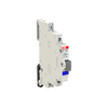 Luminous Pushbutton, 16 A, acc. to EN 250 V AC, 1NC, El. Color: Grey, 1LED, Blue, MW: 0.5