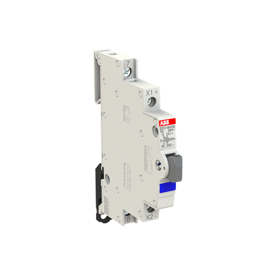 Luminous Pushbutton, 16 A, acc. to EN 250 V AC, 1NC, El. Color: Grey, 1LED, Blue, MW: 0.5 – Görsel 2 / 3