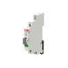 Luminous Pushbutton, 16 A, acc. to EN 250 V AC, 1NC, El. Color: Grey, 1LED, Green, MW: 0.5