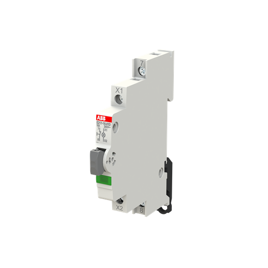 Luminous Pushbutton, 16 A, acc. to EN 250 V AC, 1NC, El. Color: Grey, 1LED, Green, MW: 0.5 – Görsel 3 / 3