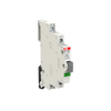 Luminous Pushbutton, 16 A, acc. to EN 250 V AC, 1NC, El. Color: Grey, 1LED, Green, MW: 0.5