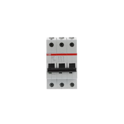 Miniature Circuit Breaker - S200 - 3P - 1 A - D - (AC) 6 kA