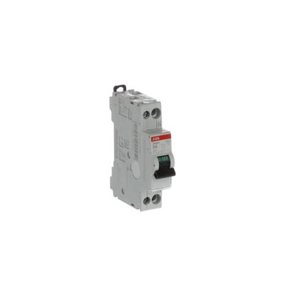 Miniature circuit breaker - SN201 - 1P+N - 6 A - D - (230 V) 6 kA