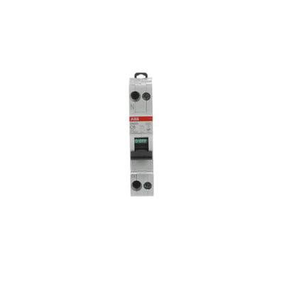 Miniature circuit breaker - SN201 - N Left - 1P+N - 6 A - C - (230 V) 6 kA