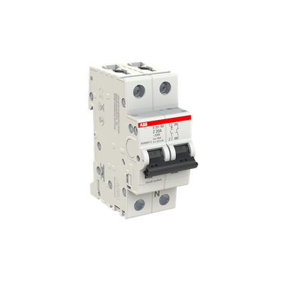 Miniature Circuit Breaker - S200 - 1P+N - 20 A - Z - (AC) 6 kA
