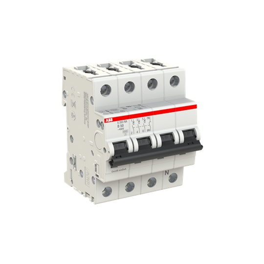 Miniature Circuit Breaker - S200 - 3P+N - 50 A - B - (AC) 6 kA – Image 2 of 3