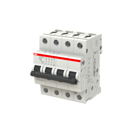 Miniature Circuit Breaker - S200 - 3P+N - 50 A - B - (AC) 6 kA – Image 3 of 3