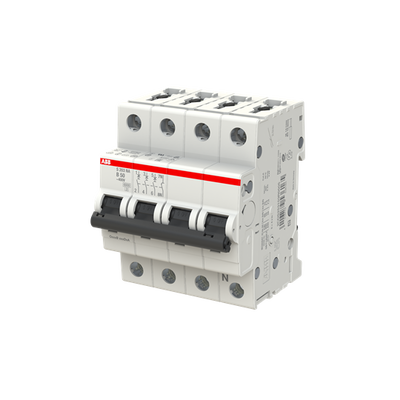 Miniature Circuit Breaker - S200 - 3P+N - 50 A - B - (AC) 6 kA